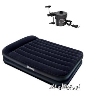 تخت بادی دو نفره با پمپ برقی جدا بست وی 67345 bestway