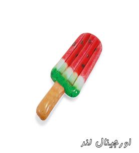 تشک روی آب بادی طرح بستنی هندوانه ای اینتکس کد 58751 intex