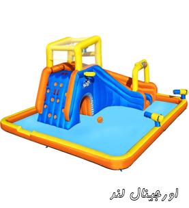 قلعه بادی سرسره دار با تفنگ آبپاش دوبل کد 53377 Bestway