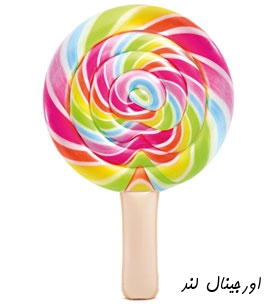 تشک بادی روی آب طرح آبنبات اینتکس کد 58753 intex