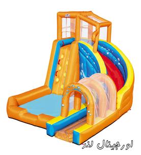 قلعه بادی کودک سرسره دار با تونل طوفانی کد 53303 Bestway