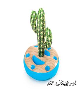 جا لیوانی بادی روی آب طرح کاکتوس