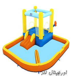 قلعه بادی جامپینگ دار کودک با استخر کد 53381 Bestway