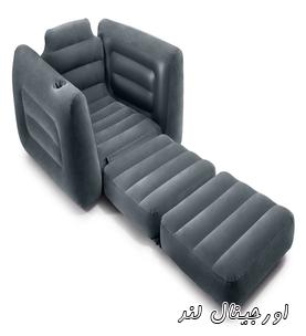 مبل بادی تخت شو یک نفره اینتکس کد 66551 intex