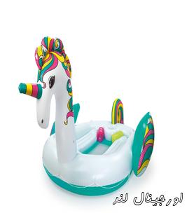 جزیره بادی روی آب یونیکورن با کول باکس