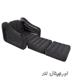 مبل بادی تخت خواب شو یک نفره اینتکس کد 68565 intex