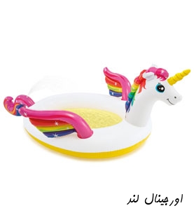 استخر بادی کودک طرح اسب تک شاخ اینتکس 57441 intex