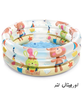 استخر بادی نوزاد طرح دار اینتکس 57106 intex