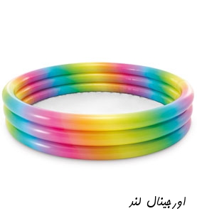 استخر بادی کودک قطر 147 هفت رنگ اینتکس کد 58439 intex