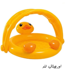 استخر بادی کودک اینتکس طرح جوجه 57121 intex