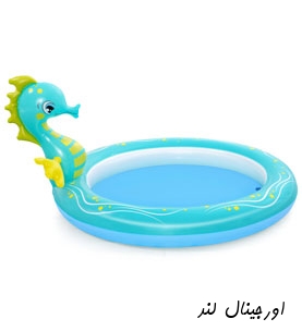 استخر بادی کودک طرح اسب دریایی بست وی 53114 bestway
