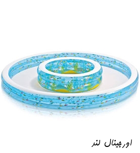 استخر بادی کودک فواره دار اینتکس 57143 intex