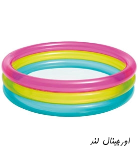 استخر بادی کودک قطر 86 شفاف اینتکس 57104 intex