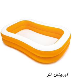 استخر بادی کودک نارنجی اینتکس کد 57181 intex