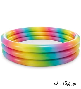 استخر بادی کودک هفت رنگ قطر 168 اینتکس 58449 intex