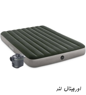 خرید تشک بادی عرض 137 با پمپ باتری خور اینتکس 64778 INTEX