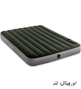 خرید تشک بادی عرض 137 اینتکس با پمپ باد پدالی 64762 intex