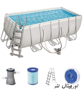 استخر پیش ساخته 4 متری با ارتفاع 122 بست وی کد 56456 bestway