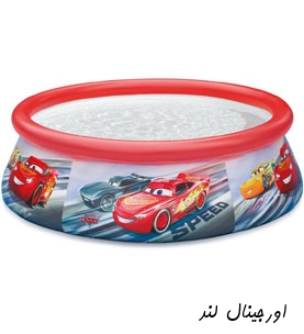 استخر ایزی ست طرح ماشین ها کد 28103 intex