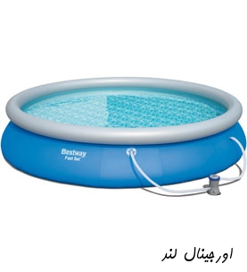 استخر ایزی ست بزرگ 457*84 حصیری کد 57313 Bestway