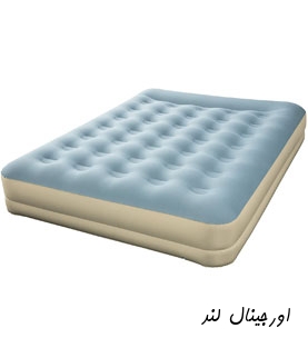تخت بادی دو نفره طبی رویه مواج آبی رنگ بست وی کد bestway 69003