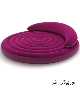 خرید تشک بادی گرد بنفش اینتکس 68881 intex