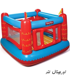 جامپینگ بادی مربعی کودک طرح قلعه بست وی کد 93504 bestway