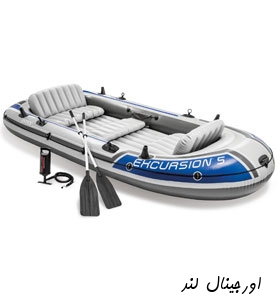 قایق بادی اکسکروشن 5 نفره اینتکس کد intex 68325 مدل 2025
